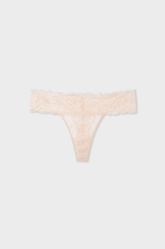 Lace Thong;${refinementColor}