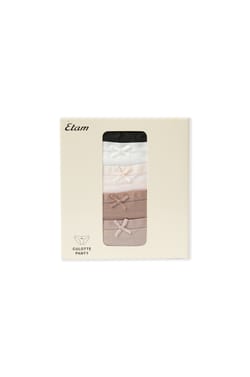 Pack of 5 Microfiber Briefs;${refinementColor}