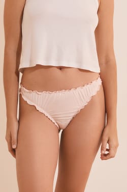 Culotte en coton;${refinementColor}
