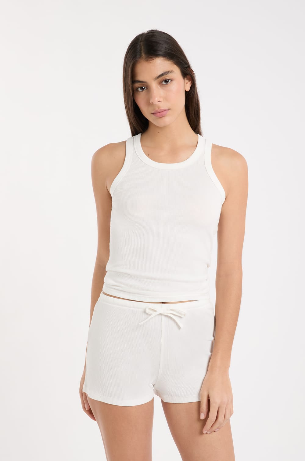 Short de pyjama avec coton;${refinementColor}