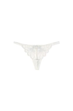 Embroidered Thong;${refinementColor}