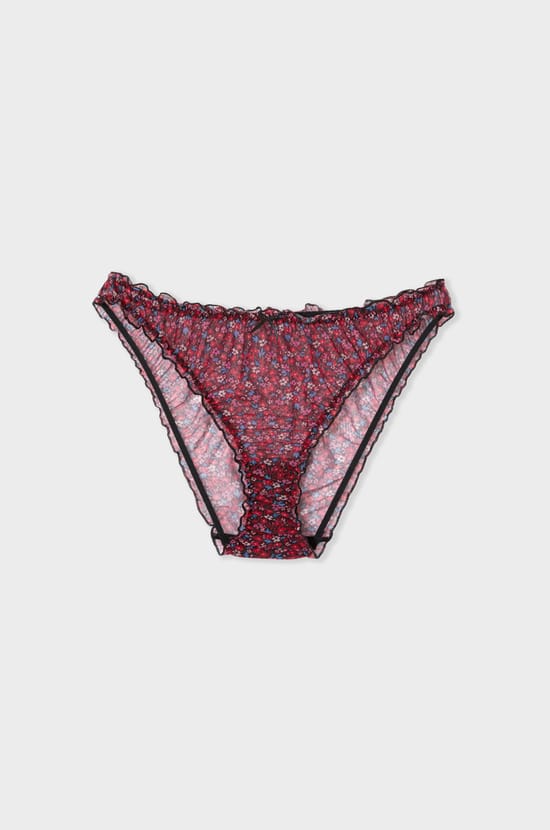 Printed bloomer briefs;${refinementColor}