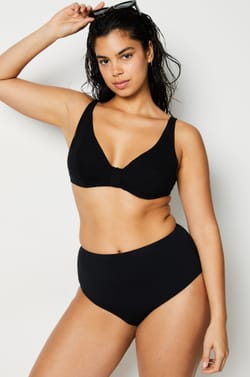 Underwired Triangle Bikini Top;${refinementColor}