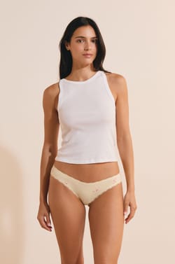 Culotte en coton;${refinementColor}