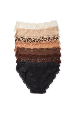 Lot de 7 culottes en coton;${refinementColor}