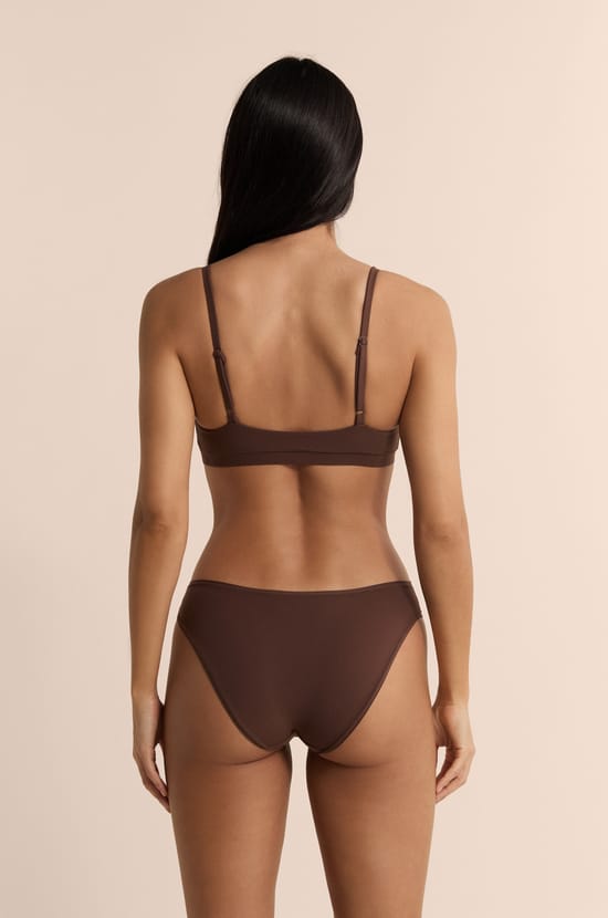 Culotte en microfibre;${refinementColor}