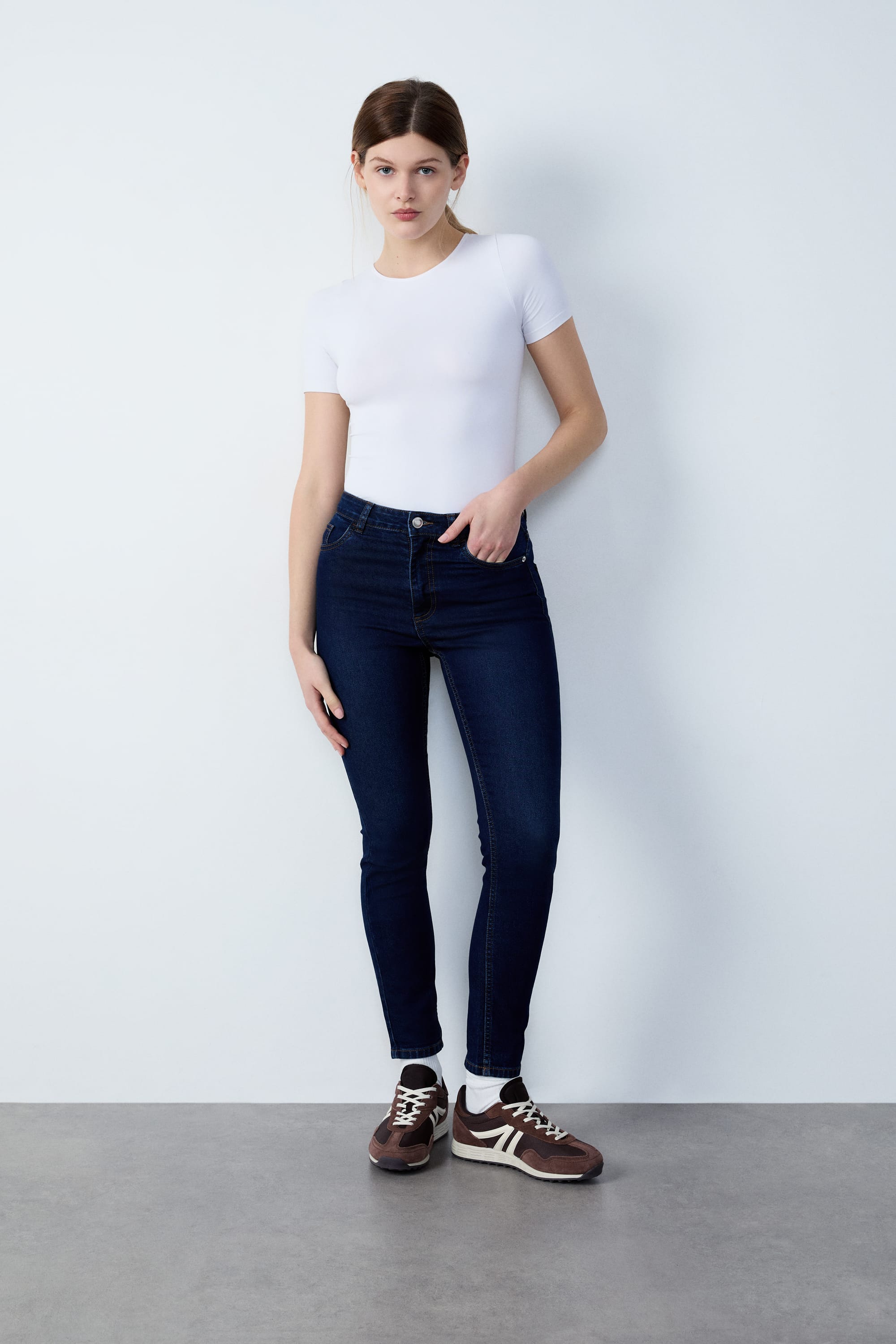 Jean coupe skinny