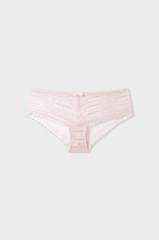Iridescent Lace Boyshort;${refinementColor}