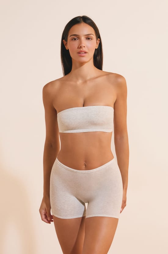 Bandeau-BH ohne B&uuml;gel aus dehnbarer Bio-Baumwolle;${refinementColor}