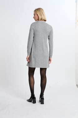Robe à manches longues avec laine;${refinementColor}
