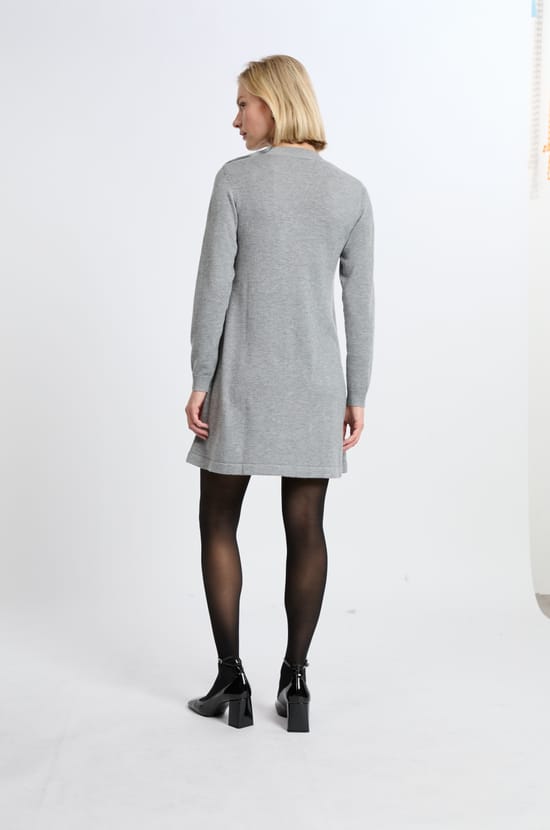 Robe à manches longues avec laine;${refinementColor}