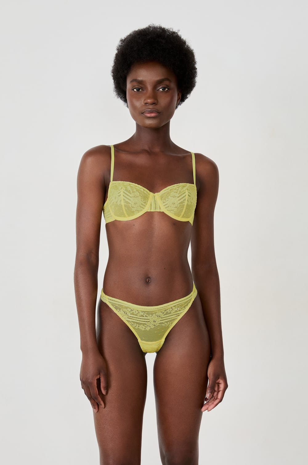 Bra Nº 9 - Balconet de encaje;${refinementColor}