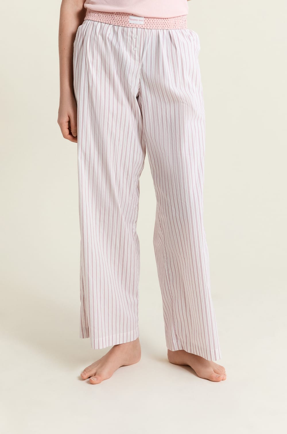 Pantal&oacute;n de pijama a rayas;${refinementColor}