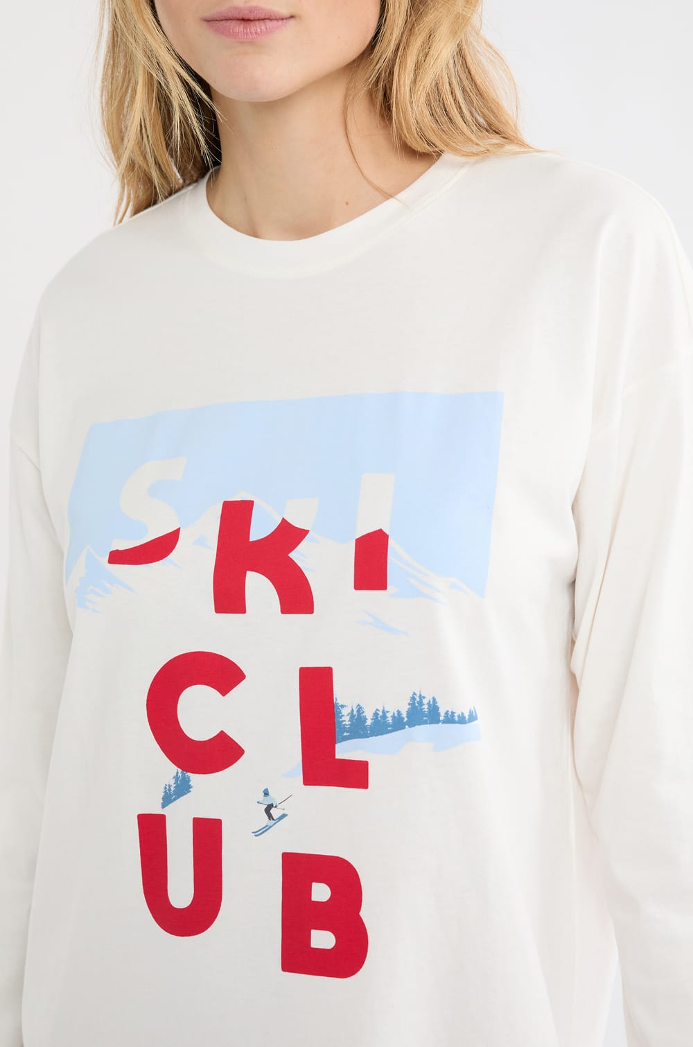 Robe de pyjama en coton;${refinementColor}