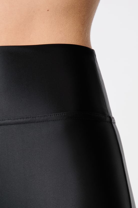 Legging ceintur&eacute; &agrave; la taille;${refinementColor}