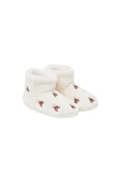 Chaussons bottines avec motifs oursons;${refinementColor}