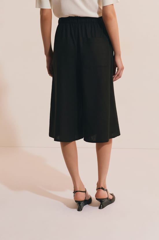 Pantalon avec lin;${refinementColor}