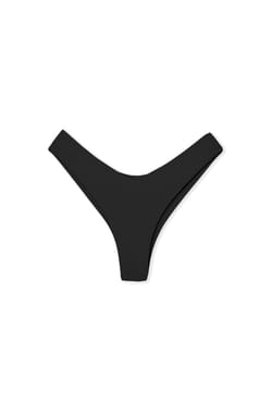 Brazilian High Leg Bikini Bottom;${refinementColor}