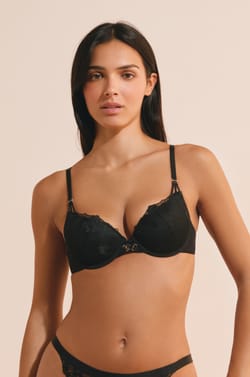 Soutien-gorge N.4 - Le coques fines en broderie florale;${refinementColor}