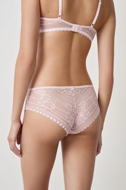 Iridescent Lace Boyshort;${refinementColor}