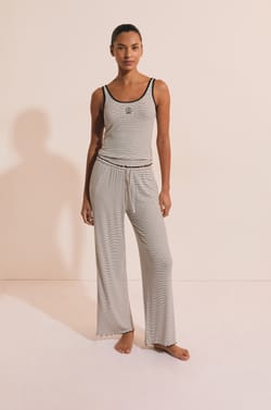Pantalon de pyjama &agrave; rayures;${refinementColor}