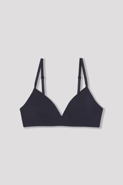 Soutien-gorge coques fines sans armatures en microfibre;${refinementColor}