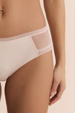 Boyshort with Lace Details;${refinementColor}