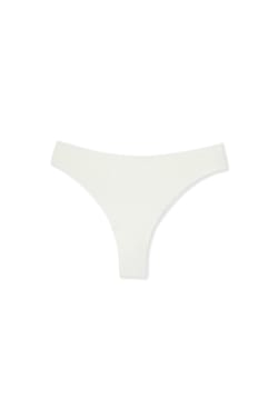 Tanga en coton sans coutures;${refinementColor}