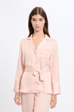 Chemise de nuit satinée;${refinementColor}