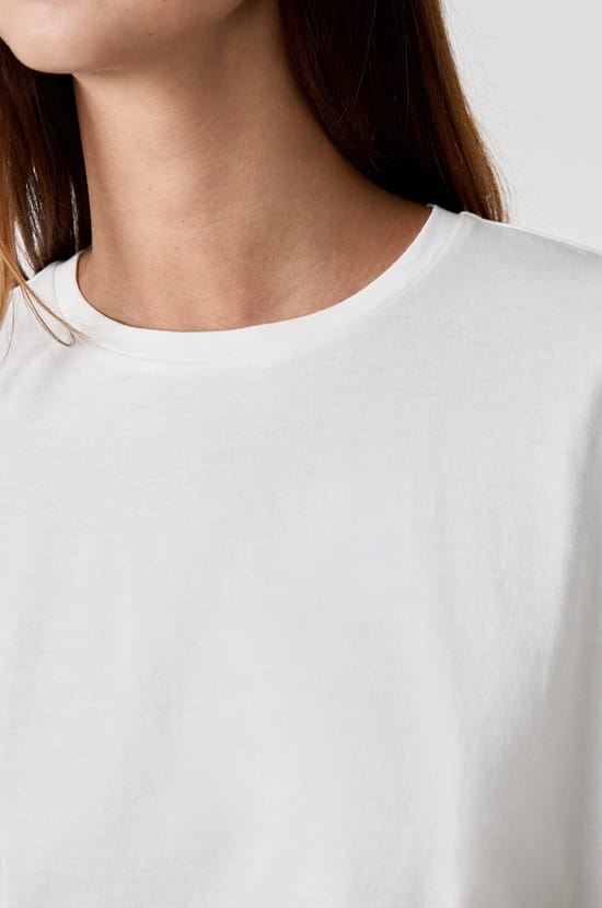 T-shirt col rond 100% coton;${refinementColor}