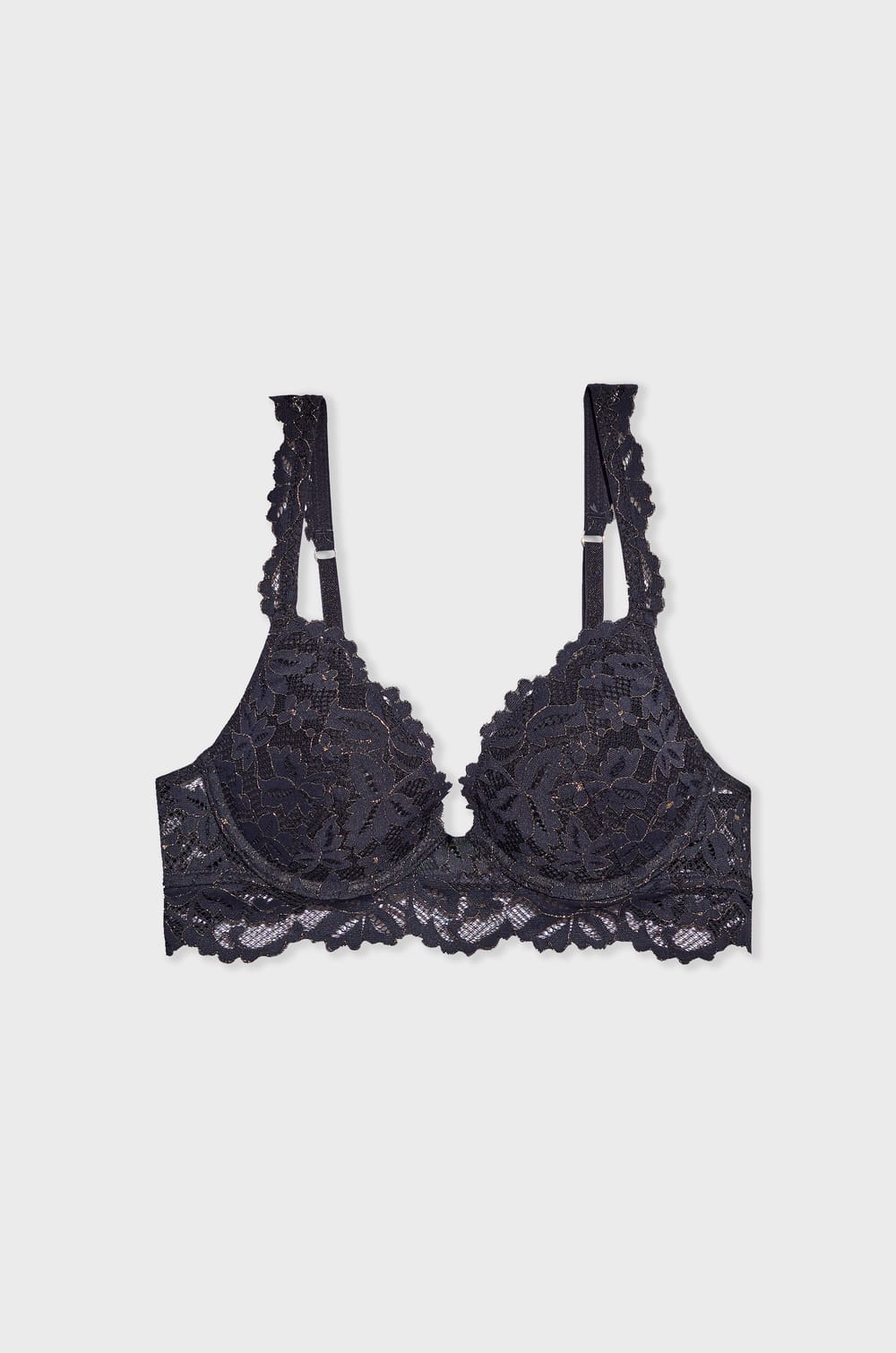 Bra No. 2 - Plunging Push-Up;${refinementColor}