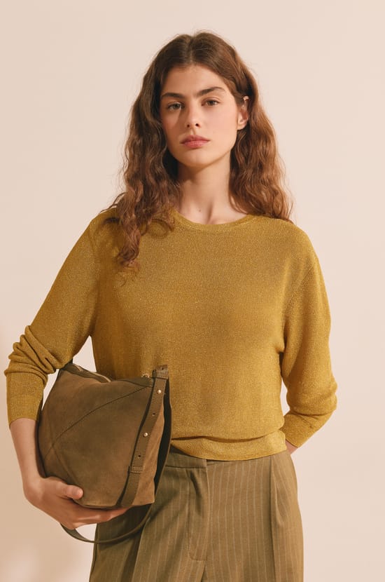 Pull manches longues iris&eacute;;${refinementColor}