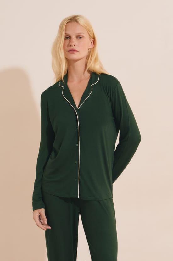2-delige pyjamaset met lange mouwen;${refinementColor}