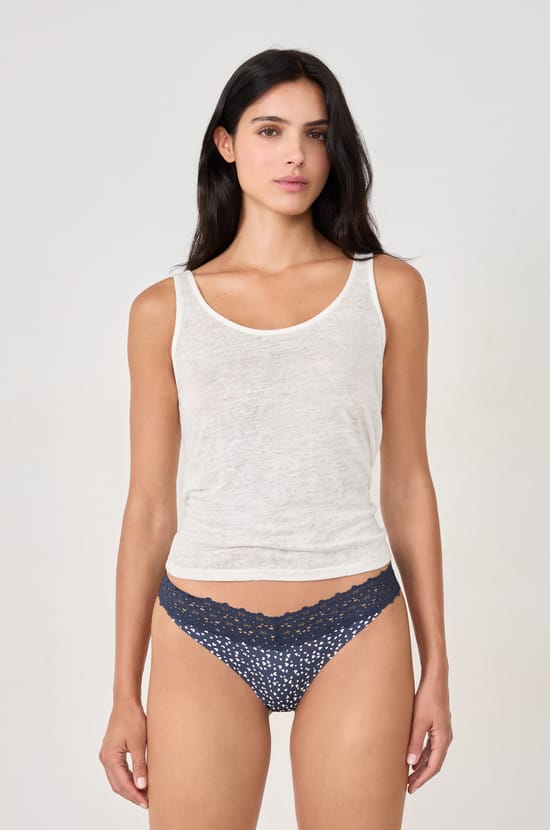 Microfiber Tanga;${refinementColor}