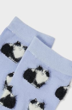 Chaussettes à motifs chats Coucou Suzette;${refinementColor}