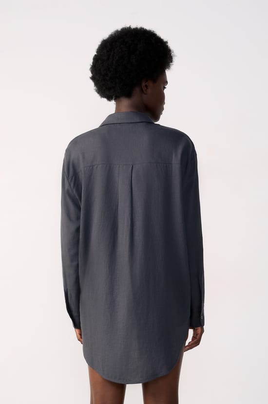 Chemise de plage rayée;${refinementColor}