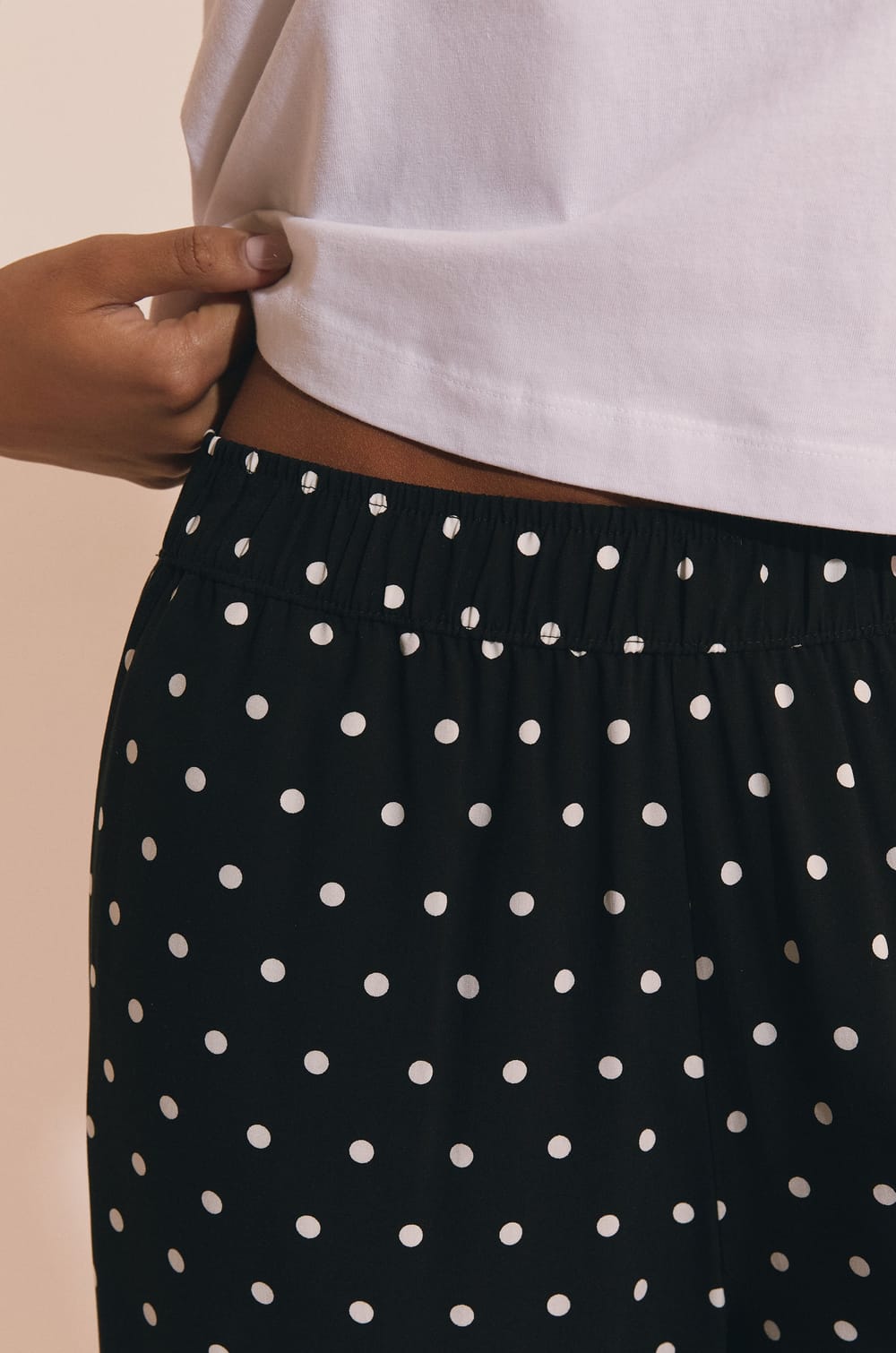 Pantalon de pyjama &agrave; rayures;${refinementColor}