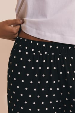 Pantalon de pyjama &agrave; rayures;${refinementColor}