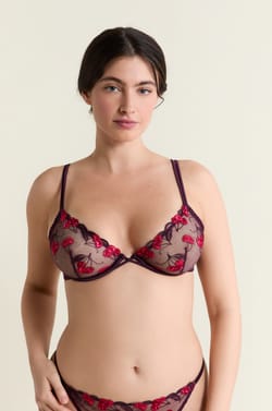 Soutien-gorge &agrave; motifs cerises;${refinementColor}