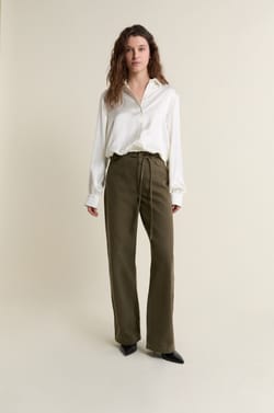 Chemise en satin;${refinementColor}