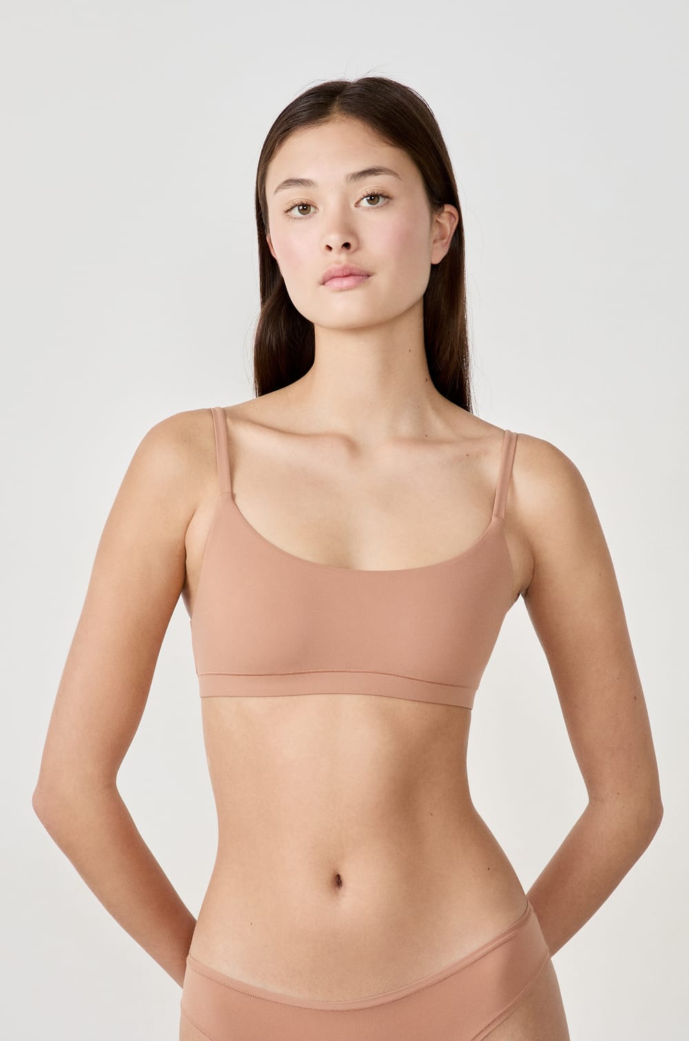 Microfiber Bralette;${refinementColor}