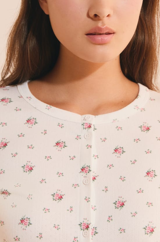 T-shirt manches longues avec boutons;${refinementColor}