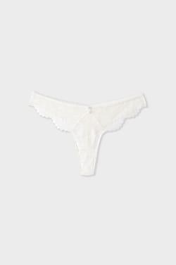 Tanga de encaje;${refinementColor}