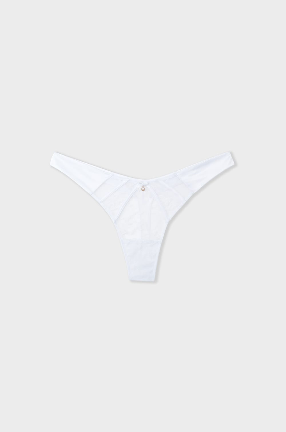 Lace and Satin Thong;${refinementColor}