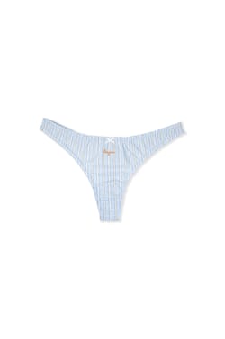 String en coton &agrave; rayures;${refinementColor}