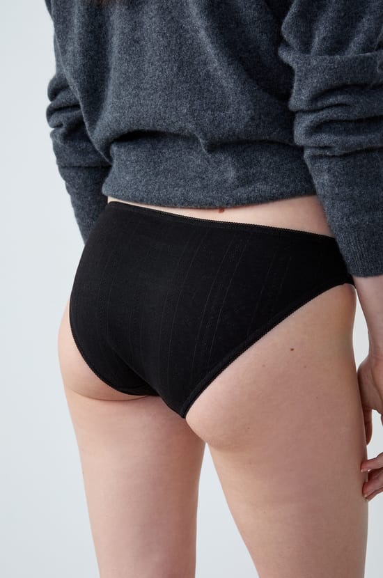 Lot de 3 culottes en pointelle;${refinementColor}