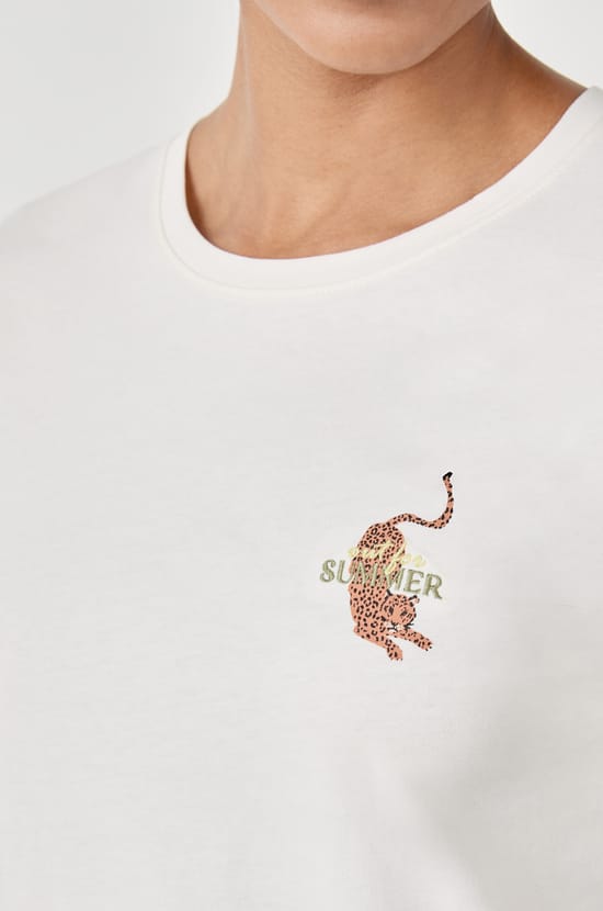 Cotton pyjama T-shirt;${refinementColor}
