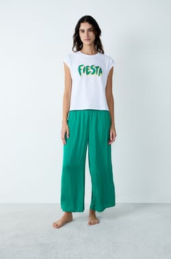 Camiseta de manga corta de algodón "Fiesta";${refinementColor}