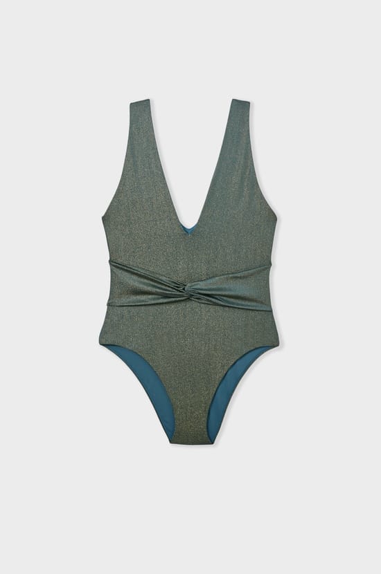 Iridescent One-Piece Swimsuit;${refinementColor}