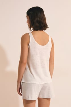 100% Linen Tank Top;${refinementColor}